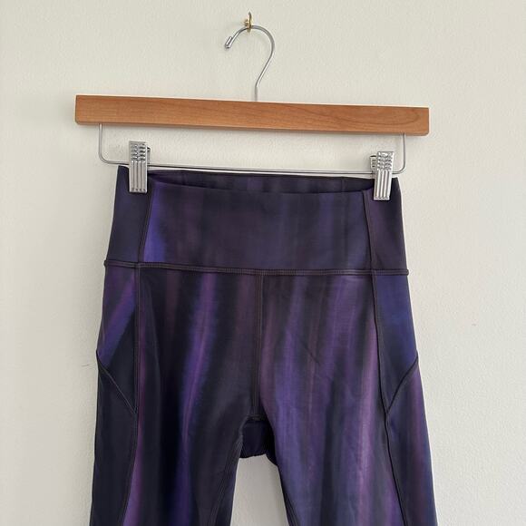 Lululemon In Movement Tight 25" Brushed Lunar Purple Intergalactic 4 $108 - Picture 5 of 8